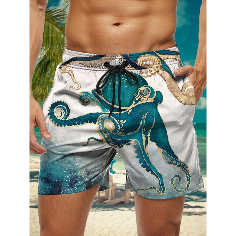 Trunks Board Surf - Maillot de bain graphique perroquet ananas