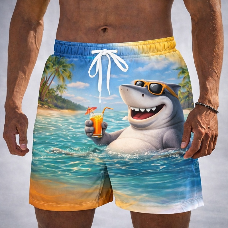 Trunks Board Surf - Maillot de bain pour hommes avec