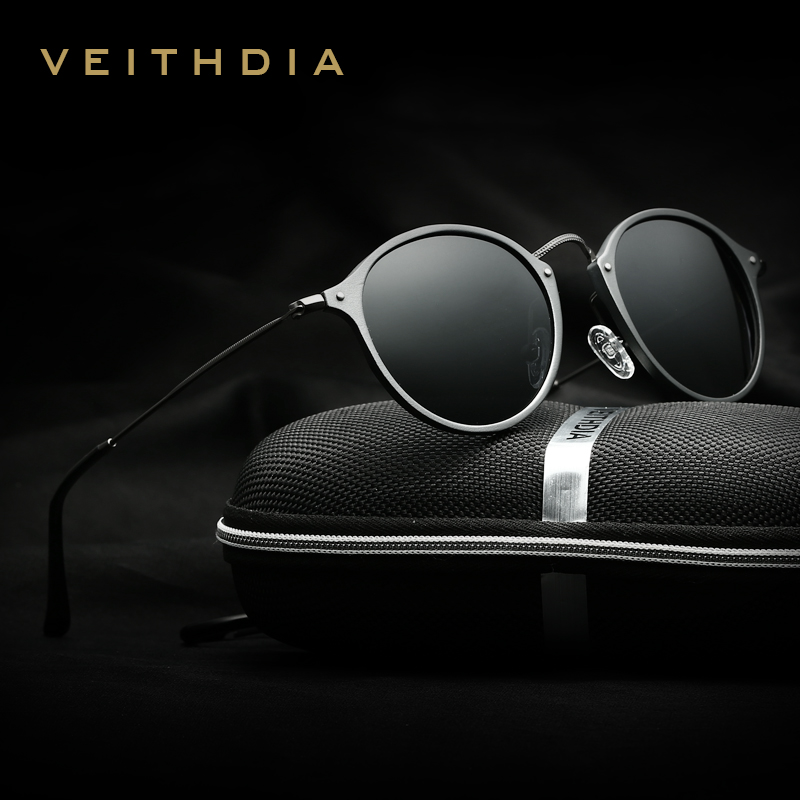 Sunglasses Aviator Polarized - VEITHDIA – lunettes de soleil rondes