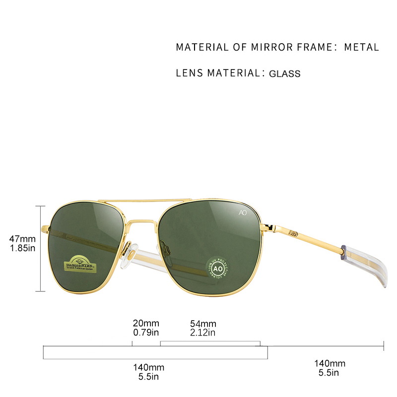 Lunettes de soleil de mode AO  - Sunglasses Aviator Polarized avis et prix
